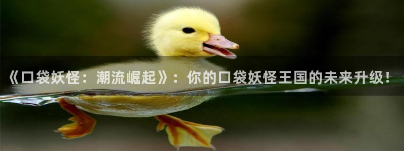 ag街机官网注册方法视频：《口袋妖怪：潮流崛起》：你的口袋妖怪王国的未来升级！